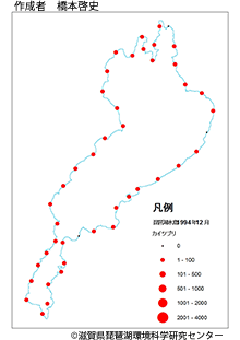 カイツブリ分布