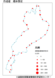 ヨシガモ分布